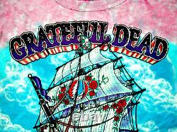 Grateful Dead Shirt T Shirt Vintage 1993 Ship Of Fools Skeletons 2001 GDP XL New