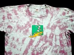 Grateful Dead Shirt T Shirt Vintage 1993 Skeleton Lightning Walker Tie Dye GD XL