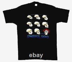 Grateful Dead Shirt T Shirt Vintage 1993 Skull Evolution Rose Bertha GDM XL New