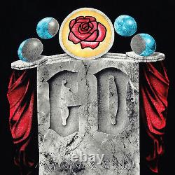 Grateful Dead Shirt T Shirt Vintage 1993 Spring Tour GD Rose Stone Black GDM XL