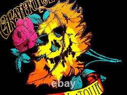 Grateful Dead Shirt T Shirt Vintage 1994 Fall Tour Autumn Leaves Face Rose GDM L