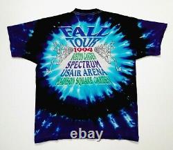 Grateful Dead Shirt T Shirt Vintage 1994 Fall Tour East Coast USA Tie Dye GDM XL