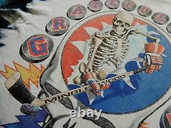 Grateful Dead Shirt T Shirt Vintage 1994 Hockey NHL'94 Stick Puck Tie Dye GD XL