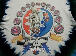 Grateful Dead Shirt T Shirt Vintage 1994 Hockey Stick Puck Gloves NHL Tie Dye XL