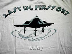 Grateful Dead Shirt T Shirt Vintage 1994 Road Crew War Plane Stealth Bomber GD L