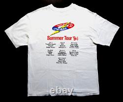 Grateful Dead Shirt T Shirt Vintage 1994 Summer Tour GD Lightning Bolt SR GDM L
