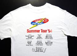 Grateful Dead Shirt T Shirt Vintage 1994 Summer Tour GD Lightning Bolt SR GDM L
