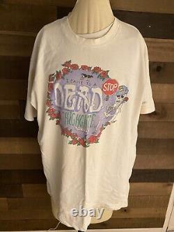 Grateful Dead Shirt T Shirt Vintage 1994 Vermont VT Highgate 7/13/94 xl stop