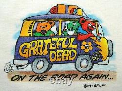 Grateful Dead Shirt T Shirt Vintage 1994 Volkswagen VW Bus Microbus Fall GDM XL