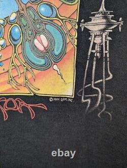 Grateful Dead Shirt T Shirt Vintage 1995 Aoxomoxoa Rick Griffin GD Rose GDM XL