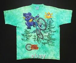 Grateful Dead Shirt T Shirt Vintage 1995 Dead Treads Mountain Bike Biking GDM XL