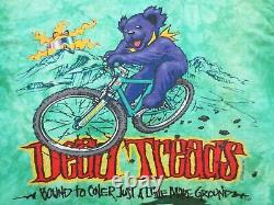 Grateful Dead Shirt T Shirt Vintage 1995 Dead Treads Mountain Bike Biking GDM XL