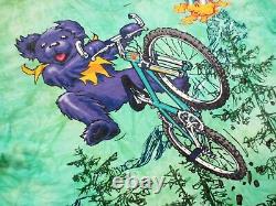 Grateful Dead Shirt T Shirt Vintage 1995 Dead Treads Mountain Bike Biking GDM XL