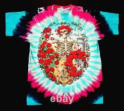 Grateful Dead Shirt T Shirt Vintage 1995 GD Bertha 30 Years Mouse Kelley GDM L