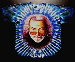 Grateful Dead Shirt T Shirt Vintage 1995 Jerry Garcia Winged Rose JG JGE NFA XL