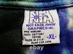 Grateful Dead Shirt T Shirt Vintage 1995 Jerry Garcia Winged Rose JG JGE NFA XL