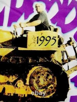 Grateful Dead Shirt T Shirt Vintage 1995 Road Crew Summer Tour Tractor GDM L New