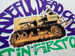 Grateful Dead Shirt T Shirt Vintage 1995 Road Crew Summer Tour Tractor RT GDM L