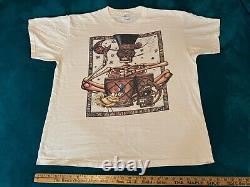 Grateful Dead Shirt T Shirt Vintage 1995 Spring Tour Drum Tribal Skeleton GDM XL