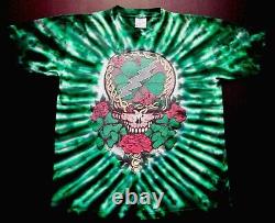 Grateful Dead Shirt T Shirt Vintage 1995 St Patrick's Day Philadelphia Celtic L
