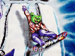 Grateful Dead Shirt T Shirt Vintage 1996 Snowboarding Skiing US Olympics XL New