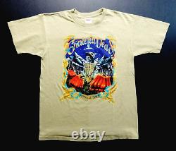Grateful Dead Shirt T Shirt Vintage 1998 Harvest Tour Hat Pumpkin Skeleton GDP L