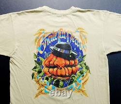 Grateful Dead Shirt T Shirt Vintage 1998 Harvest Tour Hat Pumpkin Skeleton GDP L