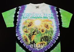 Grateful Dead Shirt T Shirt Vintage 1998 Terrapin Station Sunflower GDM 2001 L