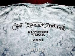 Grateful Dead Shirt T Shirt Vintage 2001 Tour Bob Weir So Many Roads GDP XL
