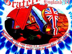 Grateful Dead Shirt T Shirt Vintage 2002 Europe'72 England 1972 Steppin' GDP XL