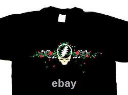 Grateful Dead Shirt T Shirt Vintage 2002 Steal Your Face Love Skull Roses GDP M