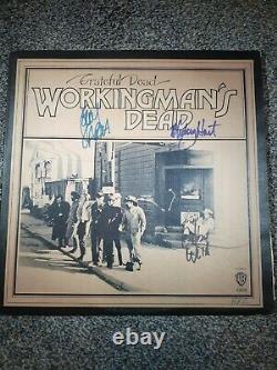 Grateful Dead Signed Autograph Album Jerry Garcia Bob Weir Mickey Hart vintage