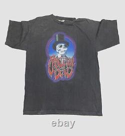 Grateful Dead Skeleton Top Hat Vintage Tshirt Cronies Tag XL Rick Griffin 1995 V