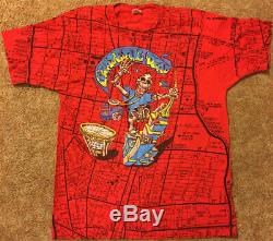 Grateful Dead T Shirt Vintage 1991 MSG King Kong New York City Official GDM XL