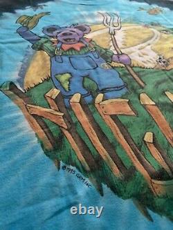 Grateful Dead T Shirt Vintage 1995 Summer Tour 6/15/95 Highgate, VT XL NOS RARE