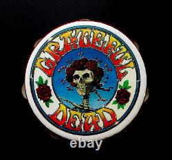 Grateful Dead Tambourine Vintage Remo Percussion Arts GD Bertha Mouse Kelley Art