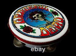 Grateful Dead Tambourine Vintage Remo Percussion Arts GD Bertha Mouse Kelley Art