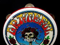 Grateful Dead Tambourine Vintage Remo Percussion Arts GD Bertha Mouse Kelley Art