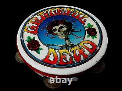 Grateful Dead Tambourine Vintage Remo Percussion Arts GD Bertha Mouse Kelley Art