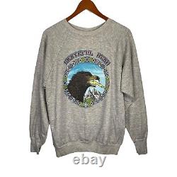 Grateful Dead Vintage 1984 Sweat Shirt GDP Lundquist Eagle Eye Dead Stock