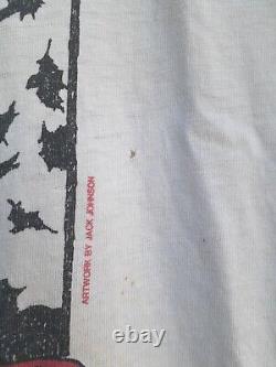 Grateful Dead Vintage 1988 Grim Reaper Fall Tour T Shirt Single Stitch