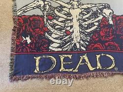 Grateful Dead Vintage Blanket / tapestry 1984 Grateful Dead Official Merchandise