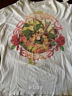 Grateful Dead Vintage Fall 1993 Tour T Shirt Frog Double Sided Size XL