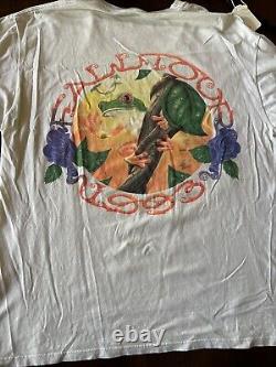 Grateful Dead Vintage Fall 1993 Tour T Shirt Frog Double Sided Size XL