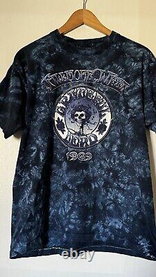 Grateful Dead Vintage Original Fillmore West 1969 Setlist T Shirt Single Stitch