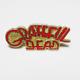 Grateful Dead Vintage Pin G. D. Logo Red Gold Pinback Badge Late 1970's Original