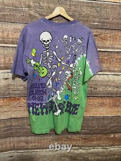 Grateful Dead Vintage T-Shirt New Years Eve 91-92 Oakland Coliseum XL RARE