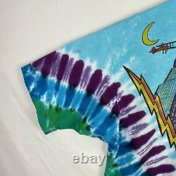 Grateful Dead XL T Shirt Vintage 1993 New York City MSG Dancing Tie Dye Rare