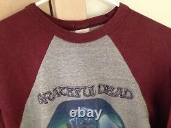 Grateful Dead shirt vintage 1981 LONG BEACH Mouse Kelley Bill Graham 1978 Rose