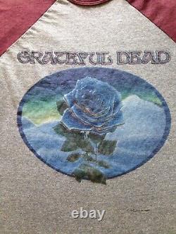 Grateful Dead shirt vintage 1981 LONG BEACH Mouse Kelley Bill Graham 1978 Rose
